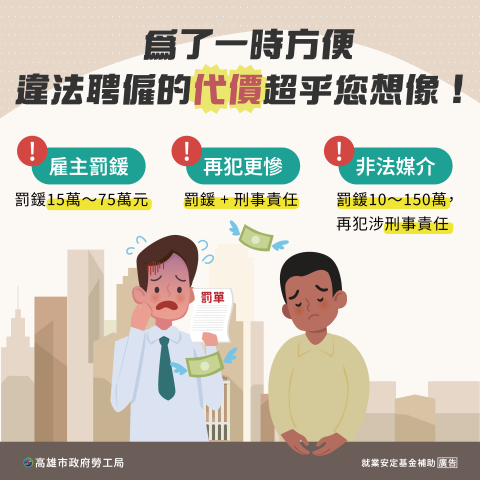 114 年度外國人聘僱相關法令宣導計畫｜政府宣導主視覺與多元文宣設計 - 照片 12
