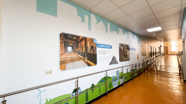 屏東縣崁頂垃圾資源回收廠牆面大圖視覺重塑及施工 - 照片 5